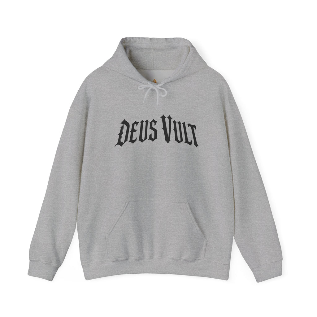 Deus Vult Hoodie — Templar Knight Crusader Graphic Hoodie