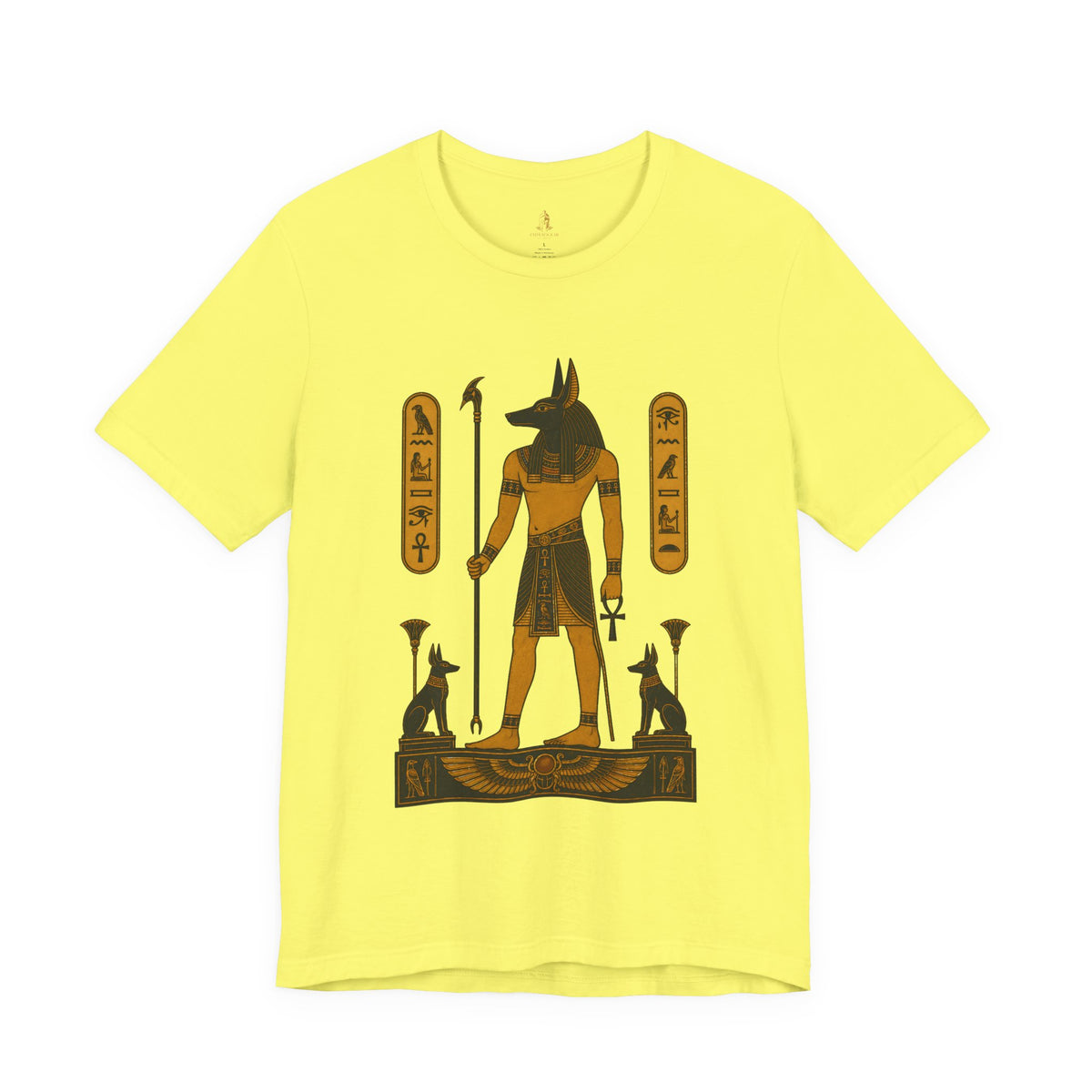 Anubis Egyptian God Tee — Ancient Mythology Graphic T-Shirt