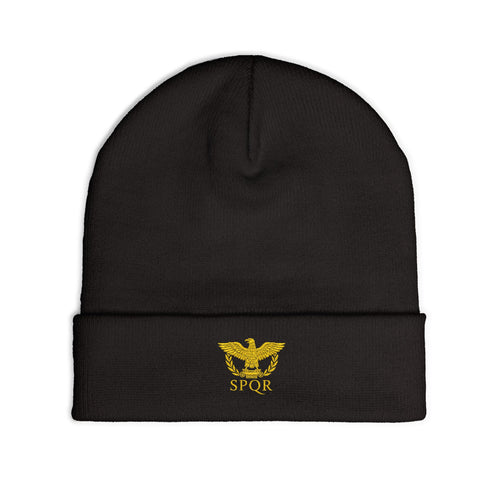 Ancient Rome SPQR Beanie — Roman Empire Winter Hat
