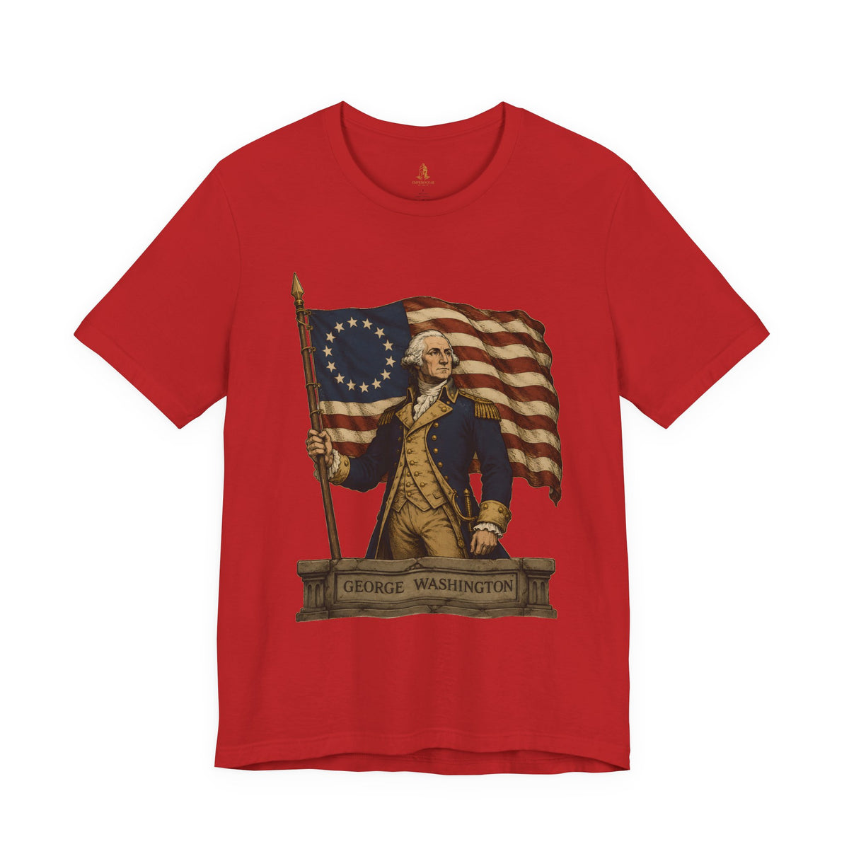 George Washington T‑Shirt — Betsy Ross Flag Patriotic Tee