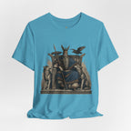 Odin Throne T-Shirt — Norse God Odin with Ravens T-Shirt