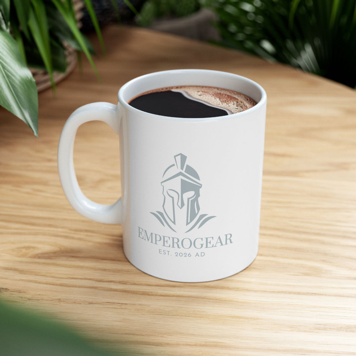 EmperoGear Coffee Mug 11oz - Grey Logo