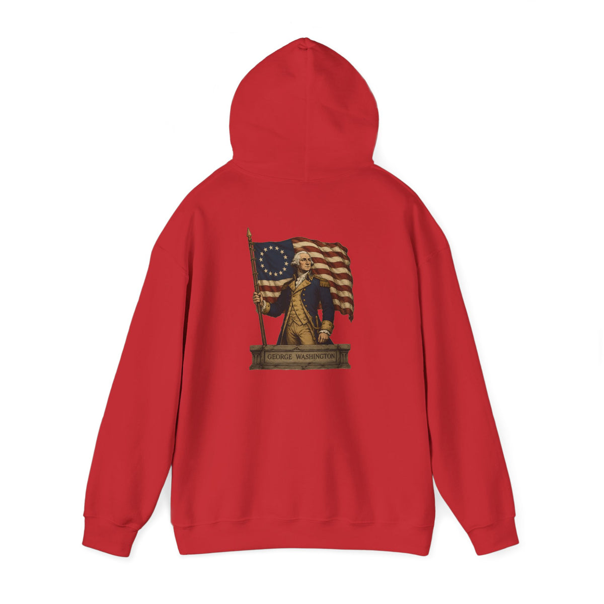 George Washington Hoodie — Heraldic Bear Crest
