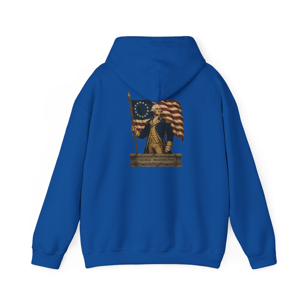 George Washington Hoodie — Heraldic Bear Crest