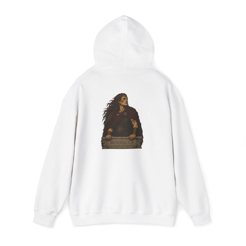 Boudicca Hoodie - Boar Symbol Front Side