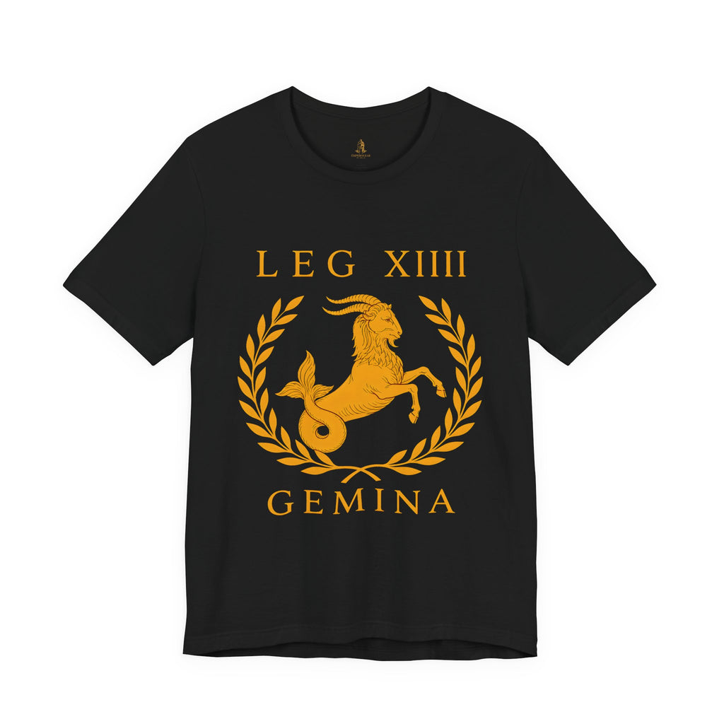 LEGIO XIIII  Golden Capricorn Laurel T-Shirt