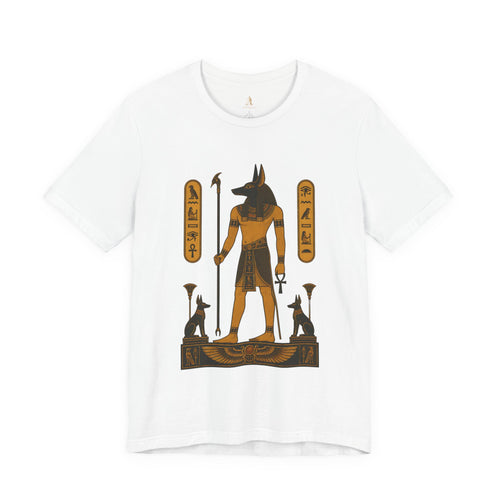 Anubis Egyptian God Tee — Ancient Mythology Graphic T-Shirt