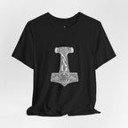 Thor's Hammer Mjölnir T-Shirt — Viking Norse Rune Design