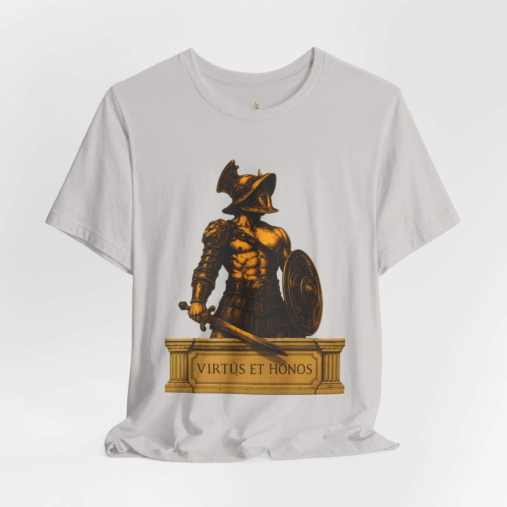 Gladiator T-Shirt — "Virtus et Honos" Ancient Rome