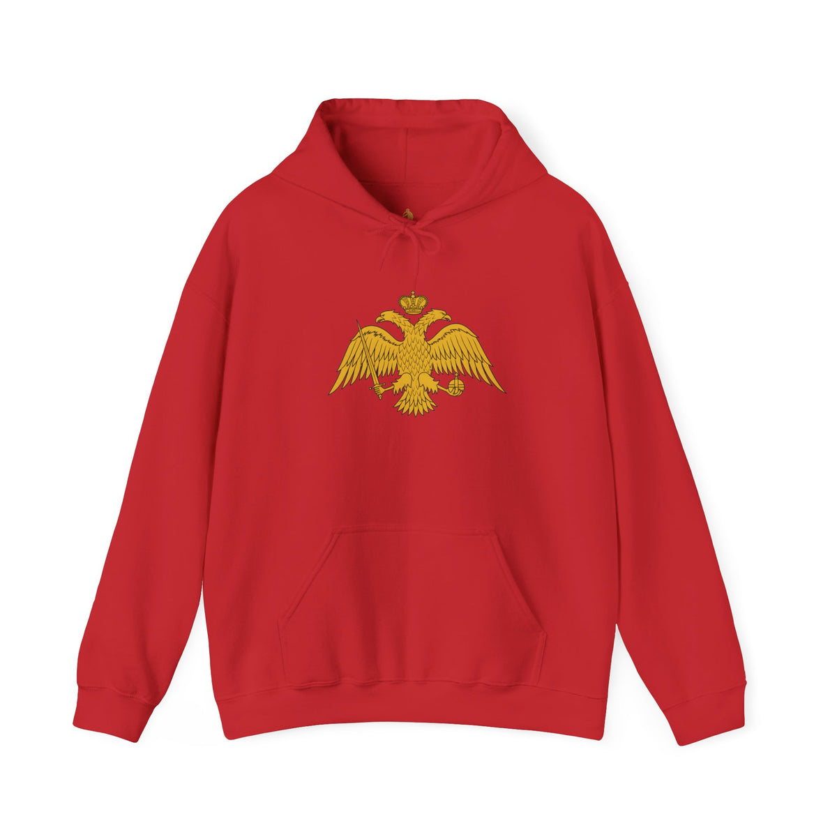 Constantine the Great Hoodie — Gold Double-Headed Eagle Byzantine Empire