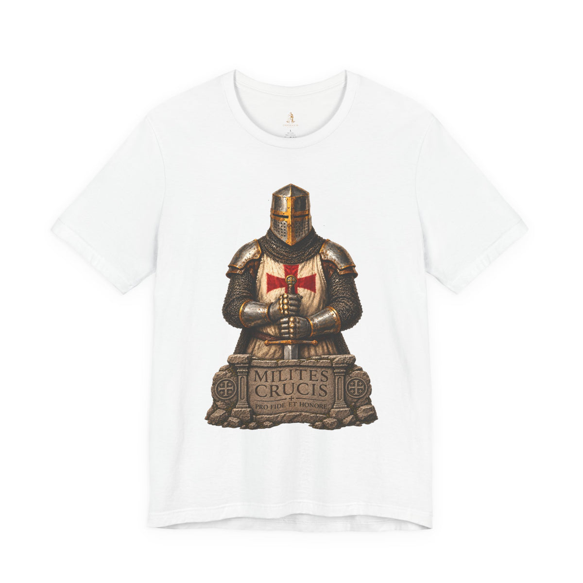 Deus Vult Crusader Knight T-Shirt