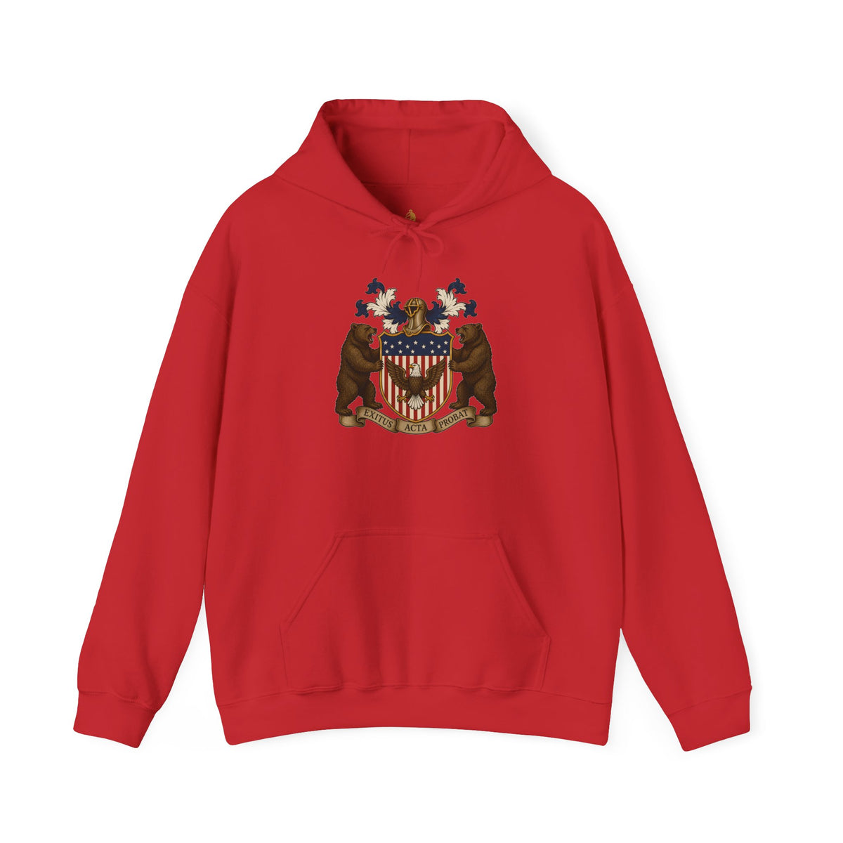 Benjamin Franklin Hoodie — Heraldic Bear Crest