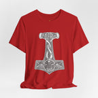Thor's Hammer Mjölnir T-Shirt — Viking Norse Rune Design