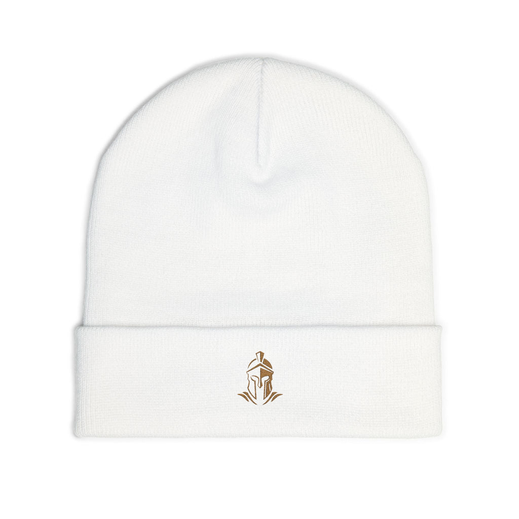 EmperoGear Embroidered Knit Beanie — Golden Logo