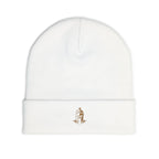 EmperoGear Embroidered Knit Beanie — Golden Logo