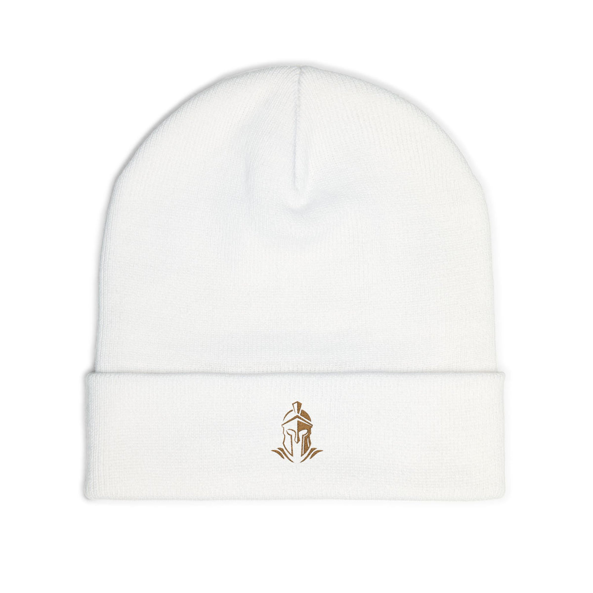 EmperoGear Embroidered Knit Beanie — Golden Logo