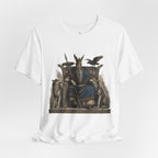 Odin Throne T-Shirt — Norse God Odin with Ravens T-Shirt