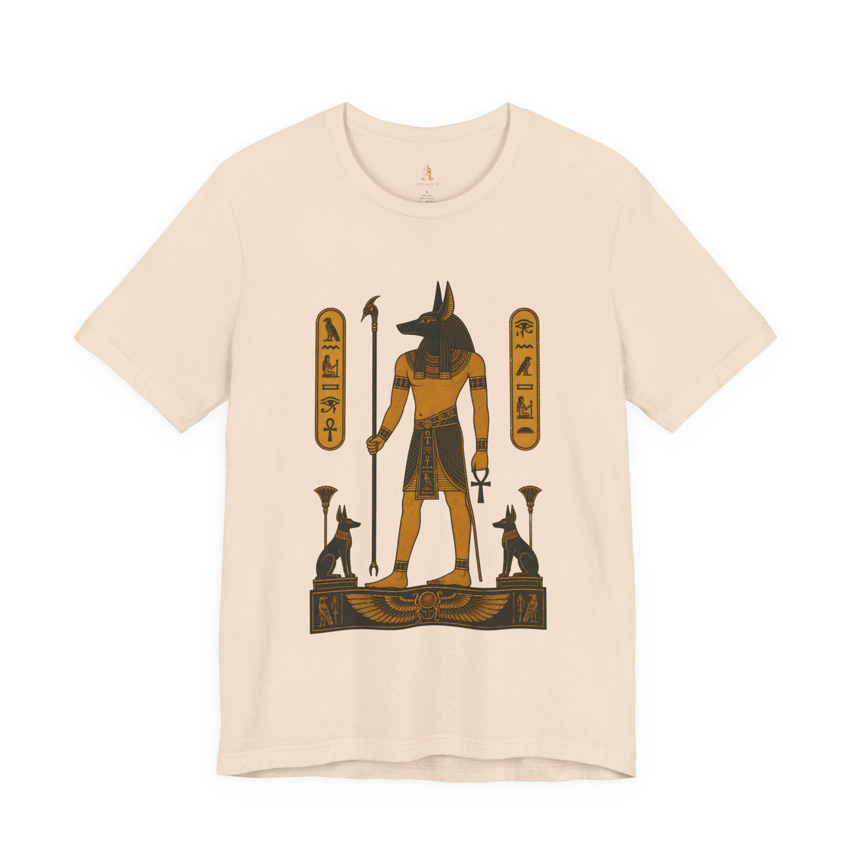Anubis Egyptian God Tee — Ancient Mythology Graphic T-Shirt