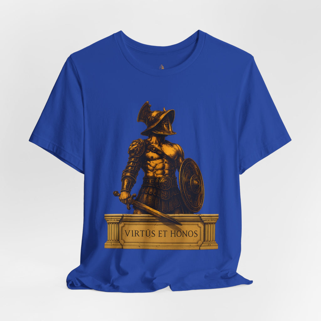 Gladiator T-Shirt — "Virtus et Honos" Ancient Rome