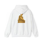 Roman Empire Hoodie with Caesar 'Veni, Vidi, Vici' Statue Print