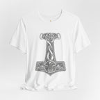 Thor's Hammer Mjölnir T-Shirt — Viking Norse Rune Design