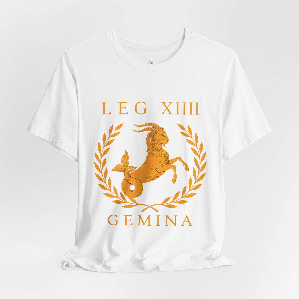LEGIO XIIII  Golden Capricorn Laurel T-Shirt