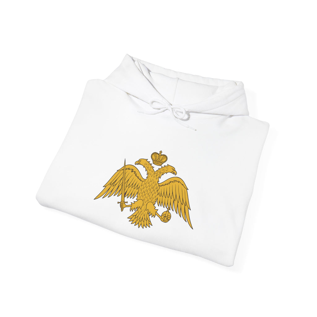 Belisarius Hoodie — Golden Double-Headed Eagle Byzantine Empire