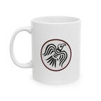 Harald Bluetooth With Raven Banner Coffee Cup 11oz