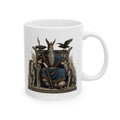 Odin With Raven Banner Coffee Cup 11oz