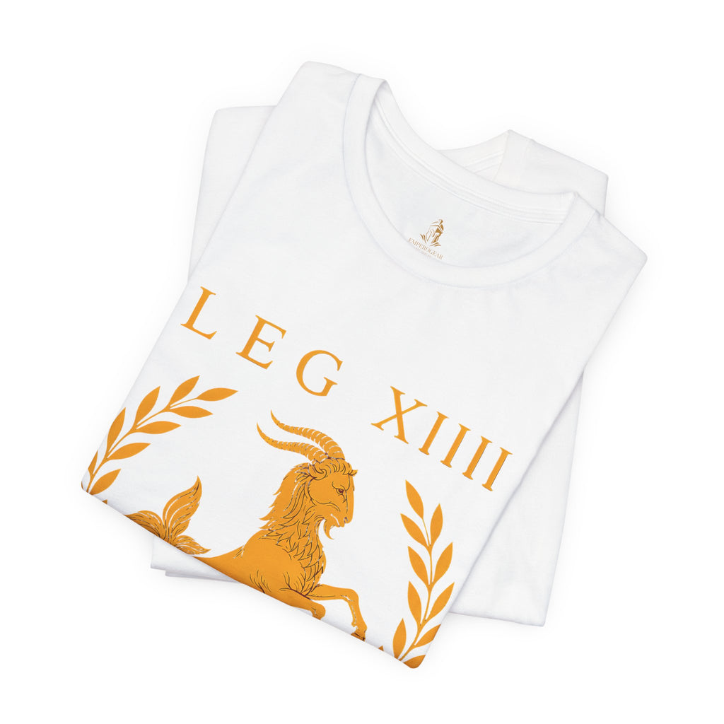 LEGIO XIIII  Golden Capricorn Laurel T-Shirt