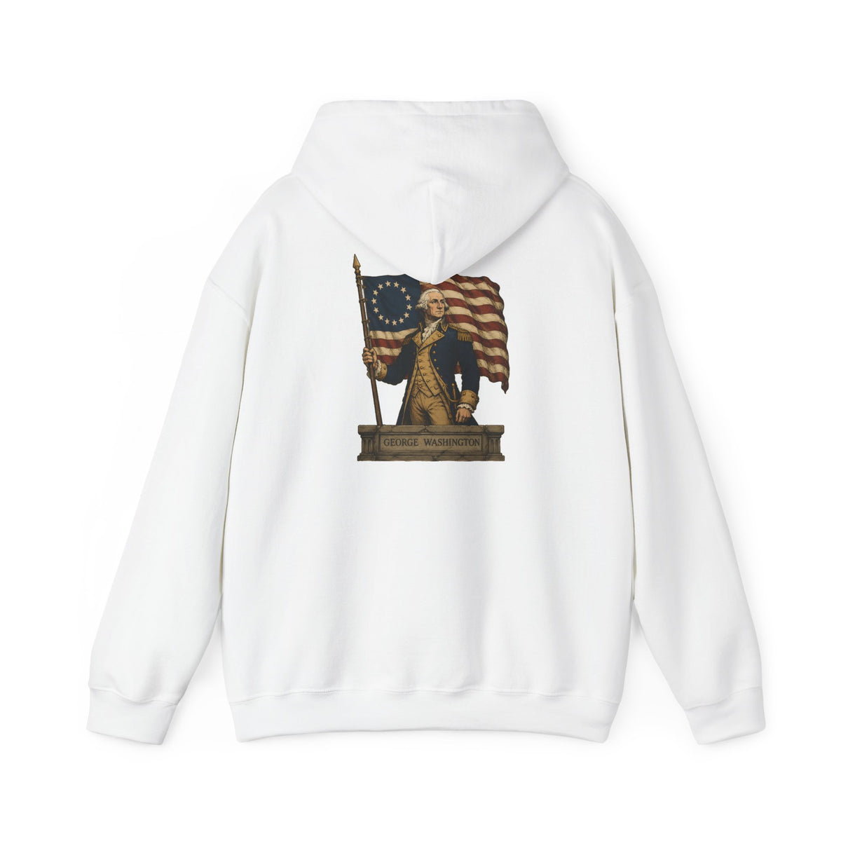 George Washington Hoodie — Heraldic Bear Crest