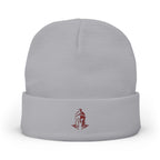EmperoGear Embroidered Knit Beanie — Blood Red Logo