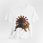 Samurai with Akita Inu T-Shirt – Rising Sun Tee