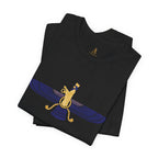 Lapis Lazuli Faravahar Zoroastrian Symbol T-Shirt – Ancient Persian Winged Sun Tee