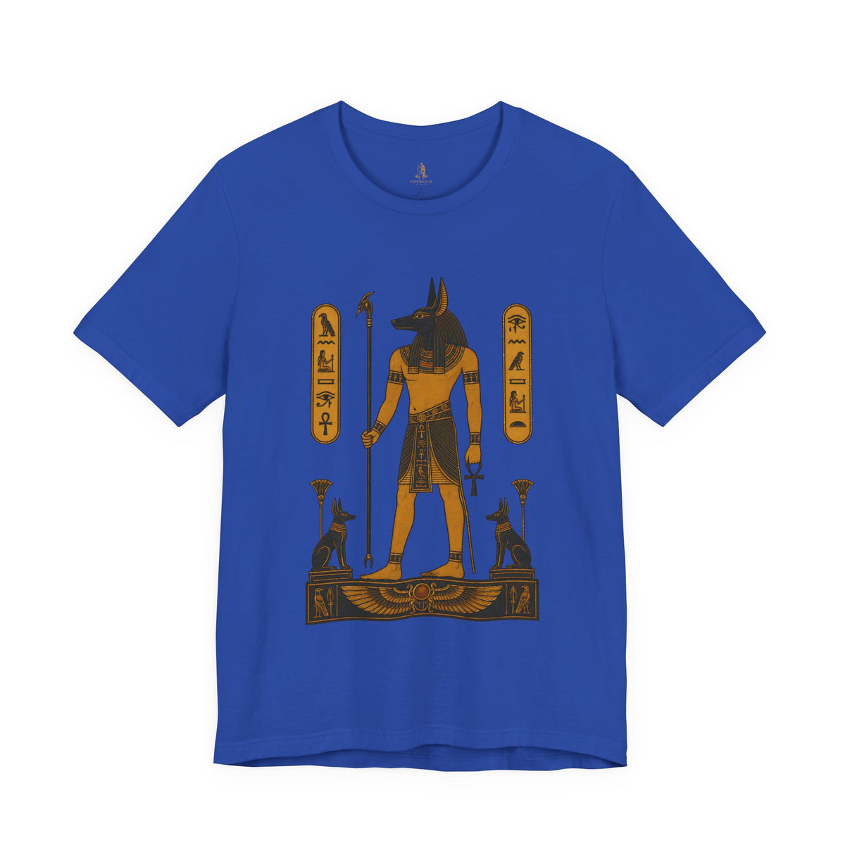 Anubis Egyptian God Tee — Ancient Mythology Graphic T-Shirt