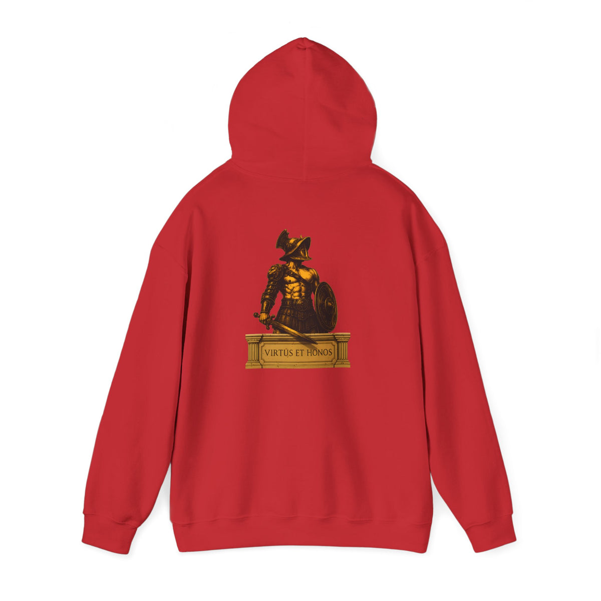 Roman Empire Hoodie - SPQR Eagle & Gladiator "Virtus et Honos"