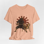 Samurai with Akita Inu T-Shirt – Rising Sun Tee