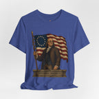 Benjamin Franklin T‑Shirt — Betsy Ross Flag Patriotic Tee