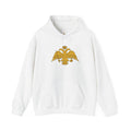 Justinian Hoodie – Double-Headed Eagle & 'Unus Deus Unus Imperator' Byzantine Empire