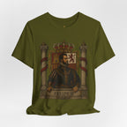Felipe II Portrait Tee — Vintage Spanish King Graphic Shirt