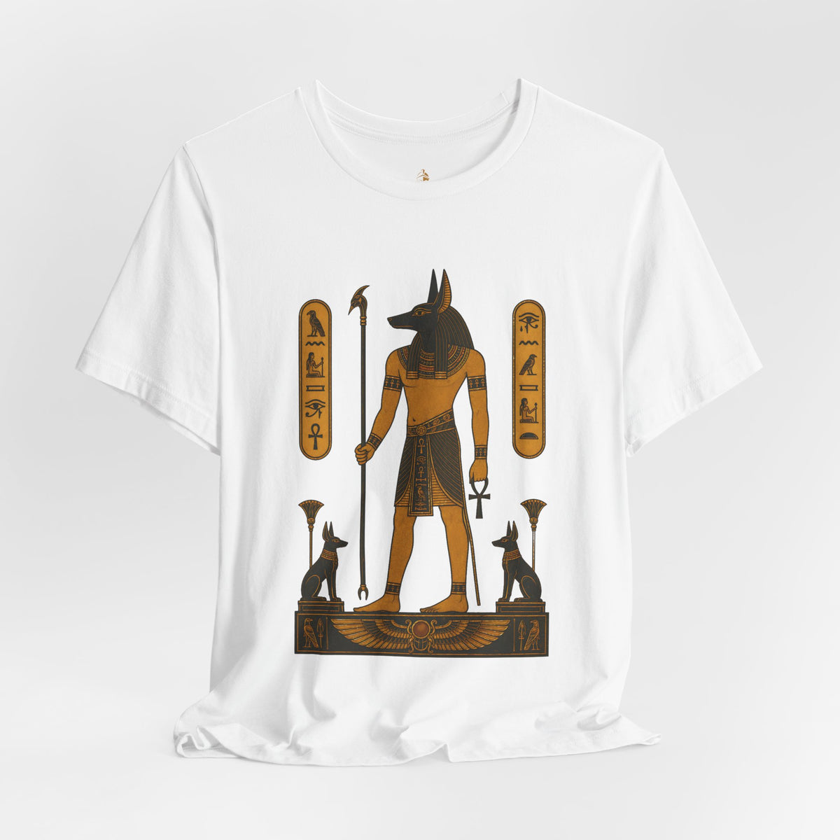 Anubis Egyptian God Tee — Ancient Mythology Graphic T-Shirt