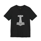 Thor's Hammer Mjölnir T-Shirt — Viking Norse Rune Design