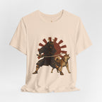 Samurai with Akita Inu T-Shirt – Rising Sun Tee