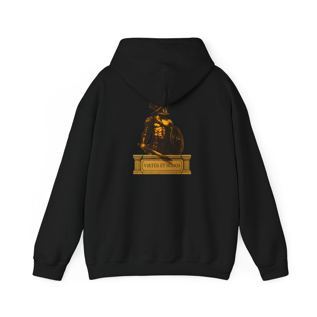 Roman Empire Hoodie - SPQR Eagle & Gladiator "Virtus et Honos"