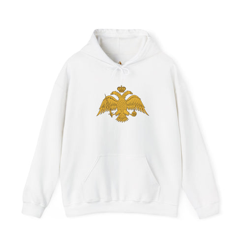 Belisarius Hoodie — Golden Double-Headed Eagle Byzantine Empire