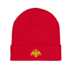 Byzantine Empire Double-Headed Eagle Knit Beanie