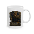 Harald Bluetooth With Raven Banner Coffee Cup 11oz