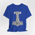 Thor's Hammer Mjölnir T-Shirt — Viking Norse Rune Design