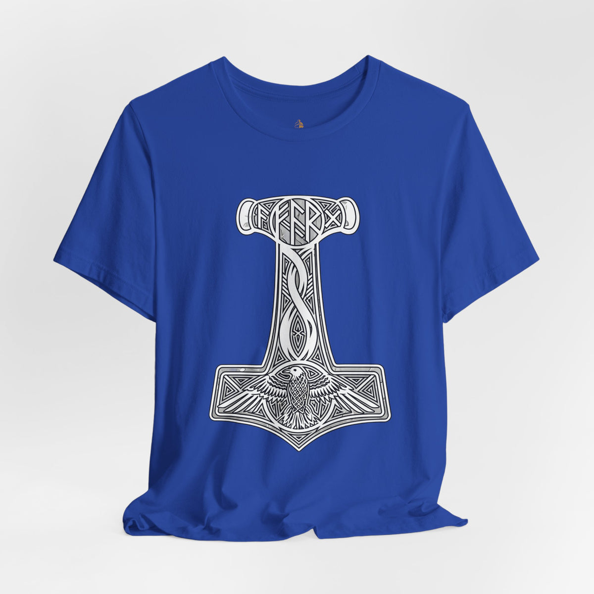 Thor's Hammer Mjölnir T-Shirt — Viking Norse Rune Design