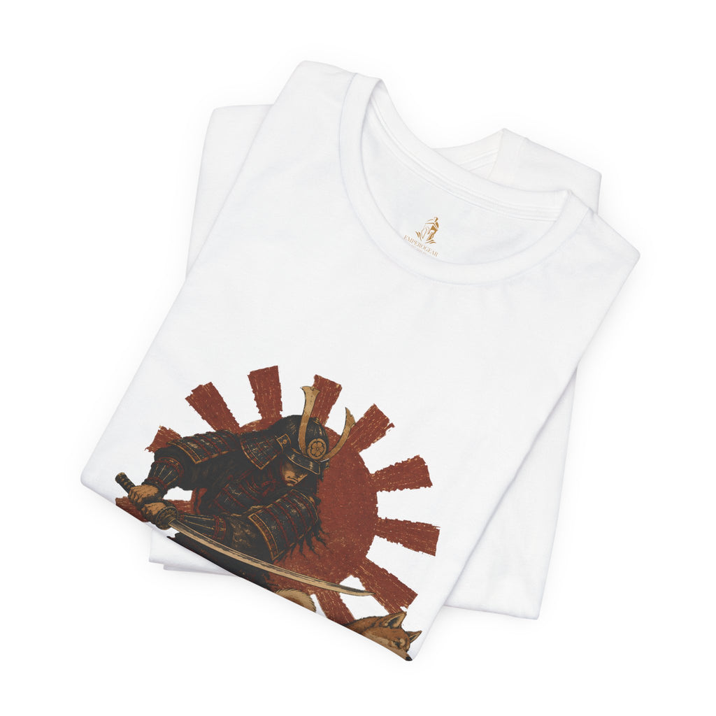 Samurai with Akita Inu T-Shirt – Rising Sun Tee